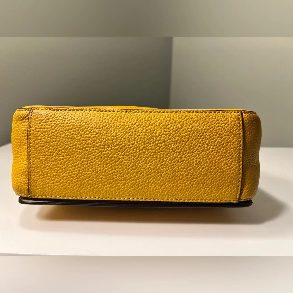 Kate Spade Mustard Yellow Leather Crossbody Bag